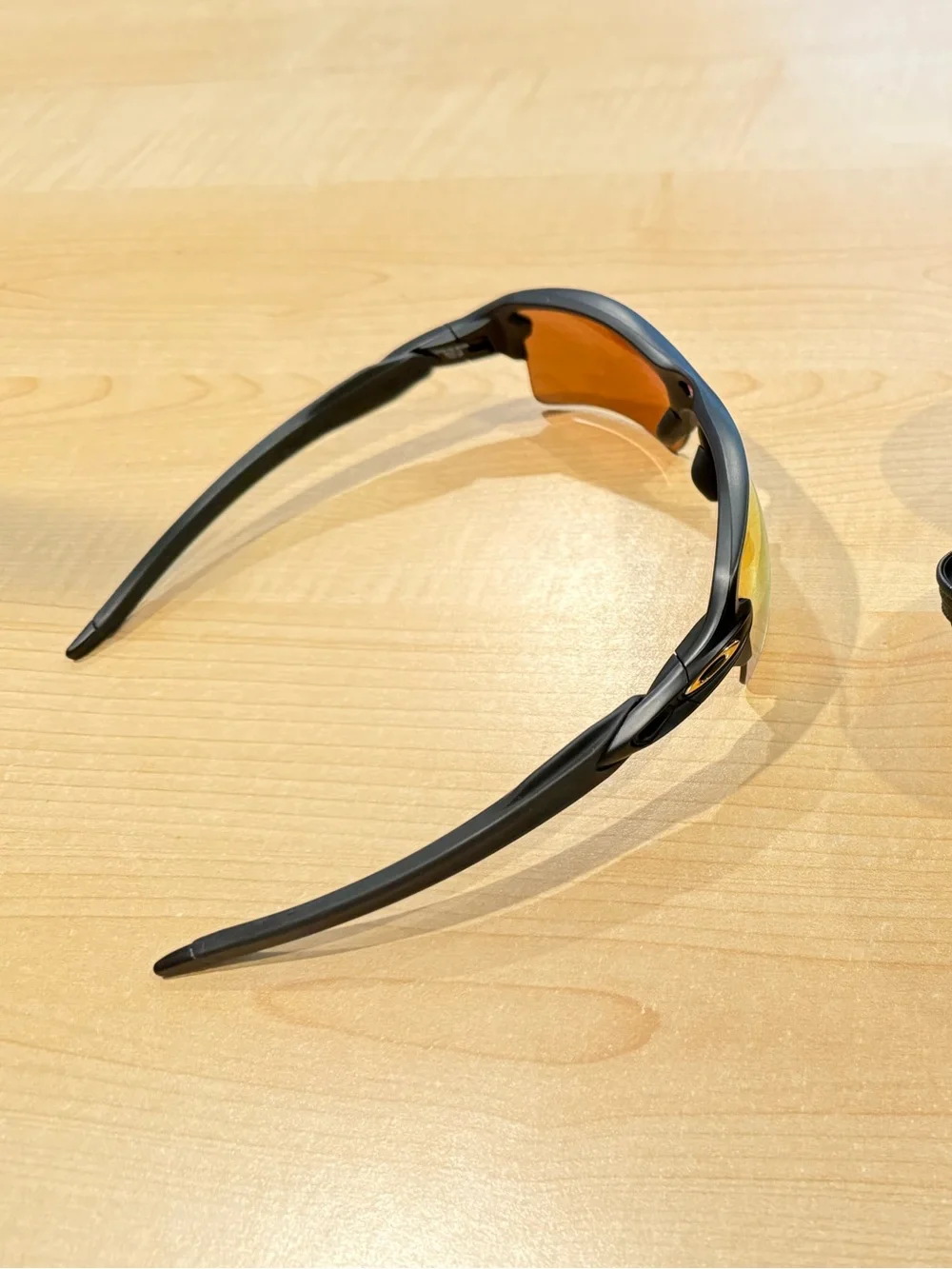 Oakley Sport Sunglasses with Orange Mirrored Lenses and Black Case